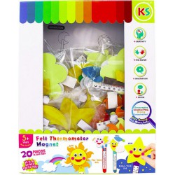 Felt Thermometer Magnet Party Kit Pack of 20 Felt Thermometer Magnet Party Kit Pack of 20
